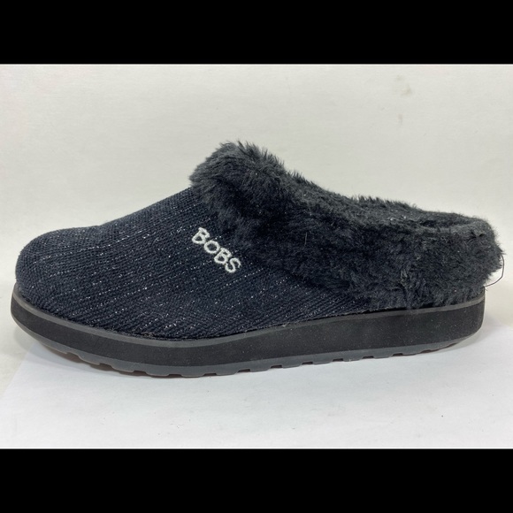 skechers bobs faux fur slippers